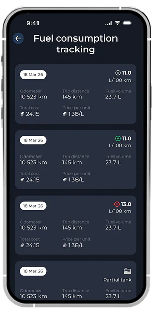 Fuel Consumption Tracking